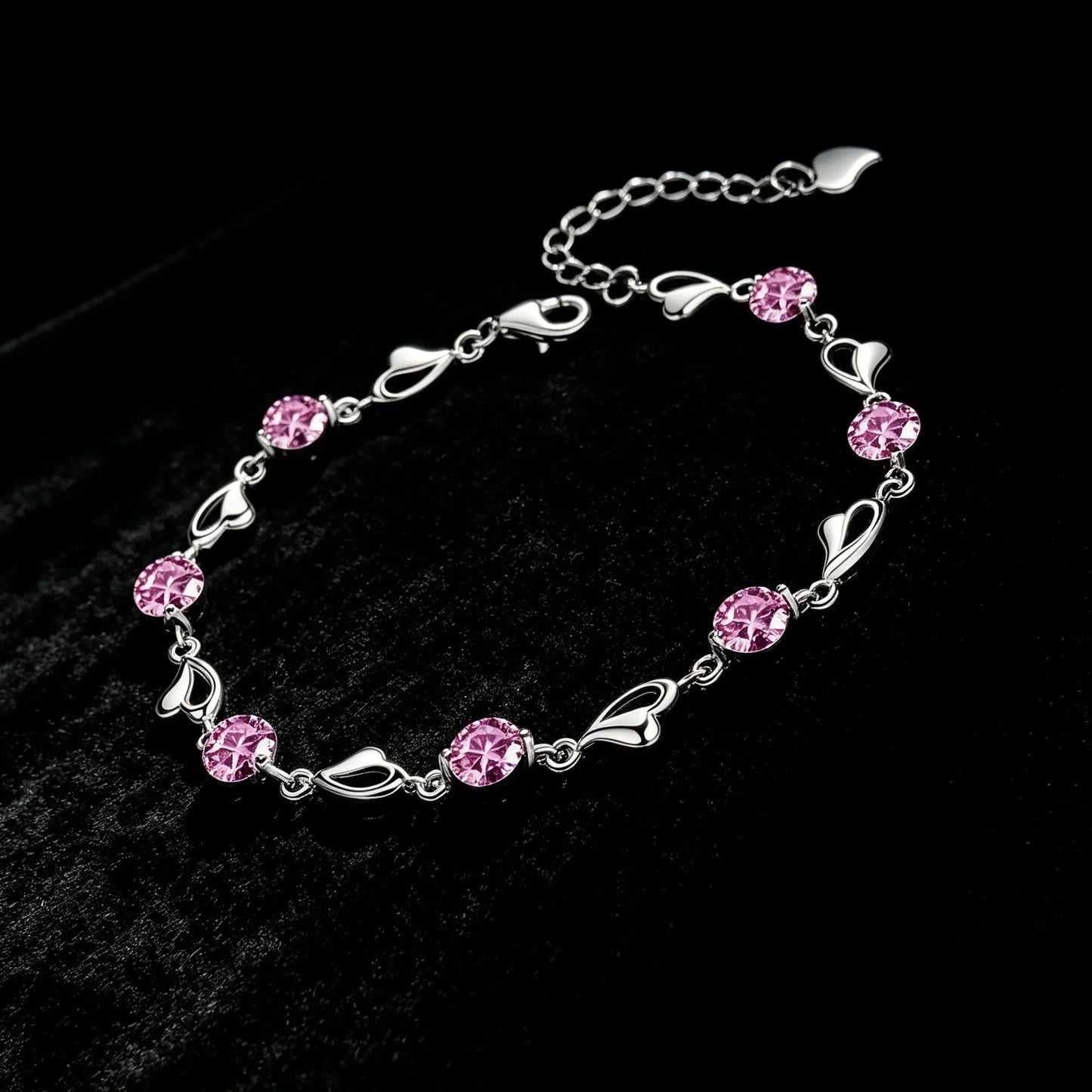 Heart Charm Bracelet