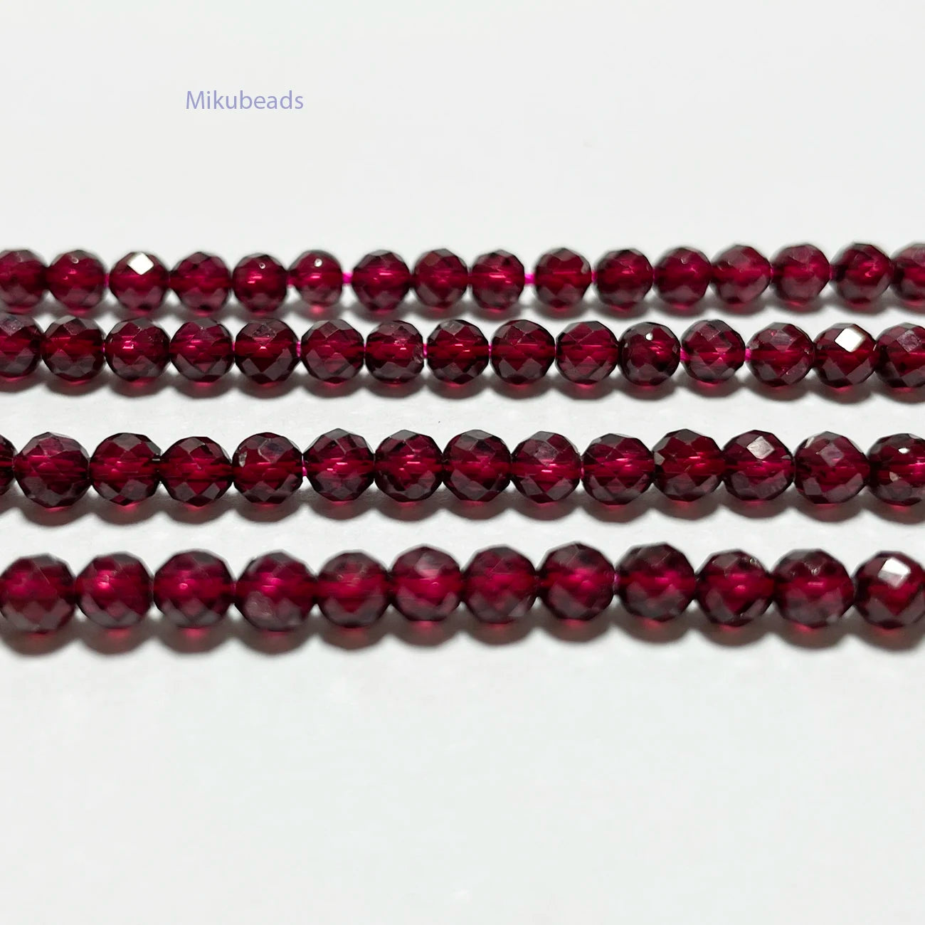 Natural Garnet Beads for Jewelry Making