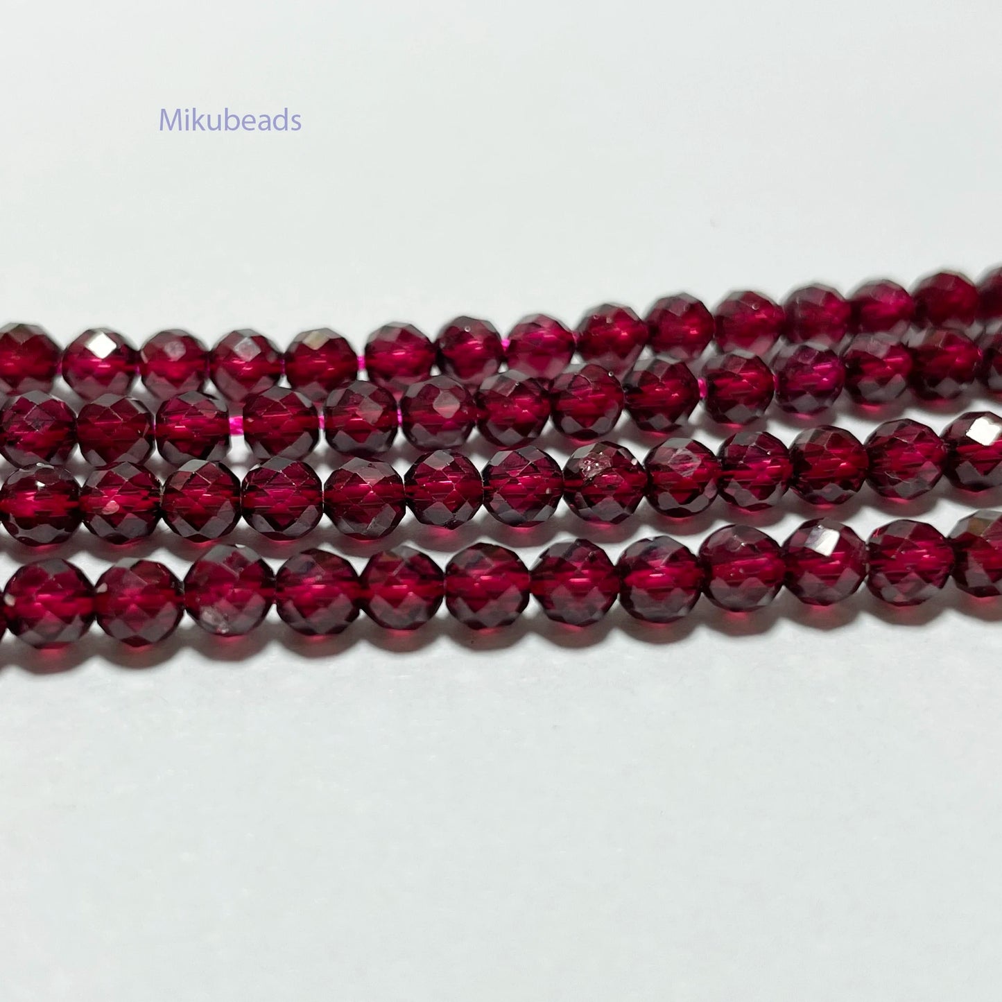 Natural Garnet Beads for Jewelry Making