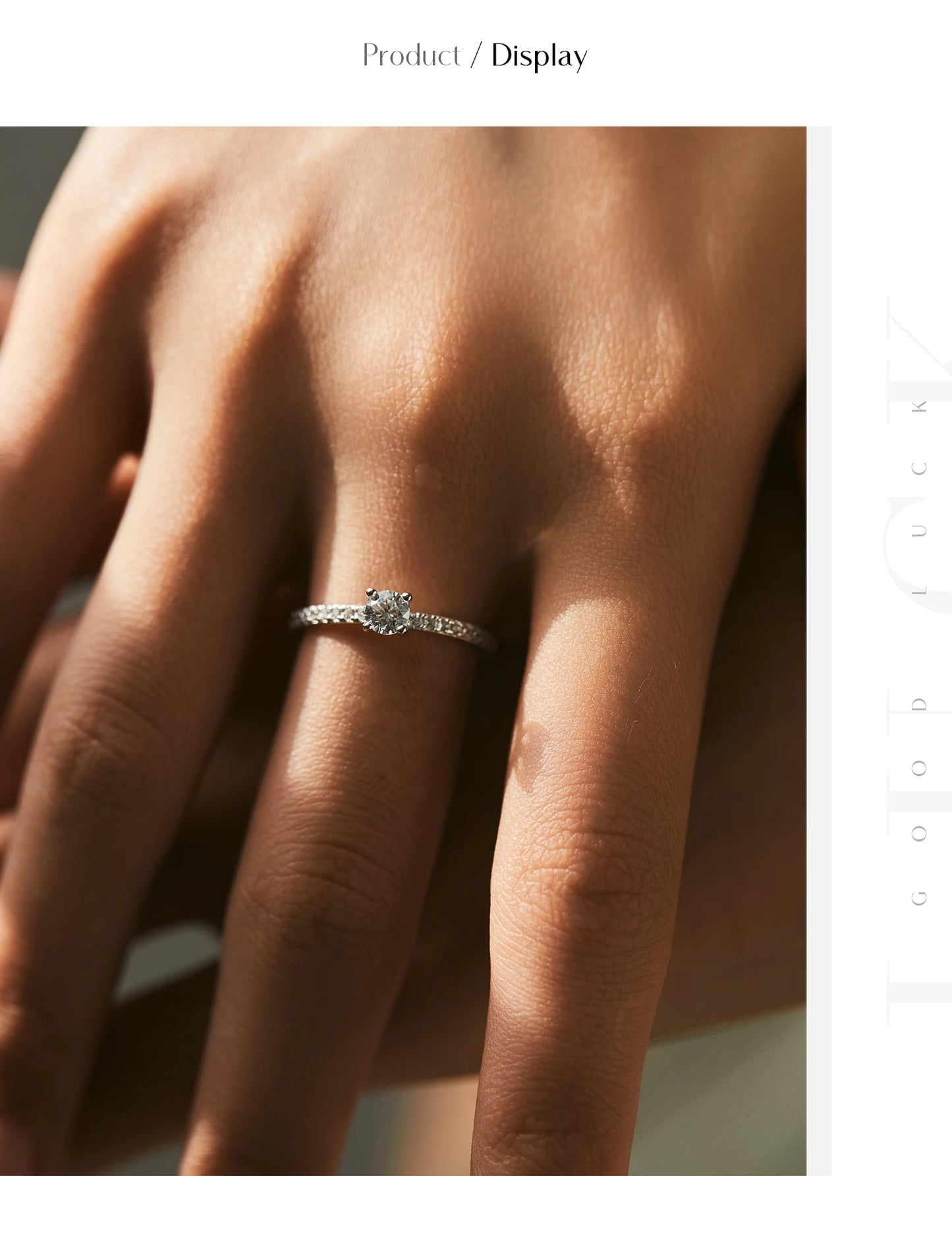 Square Moissanite Ring