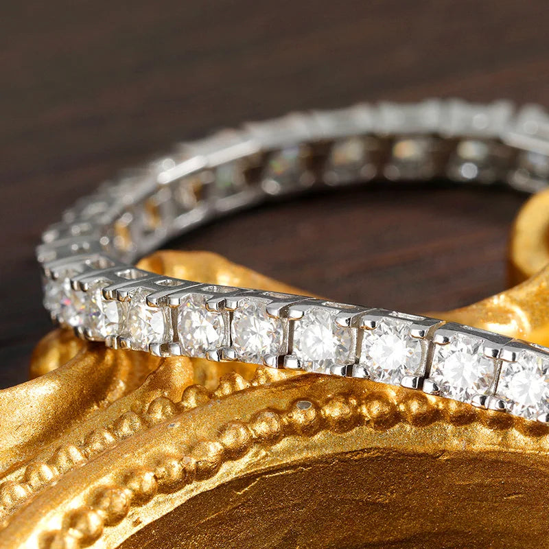 Moissanite Tennis Bracelet