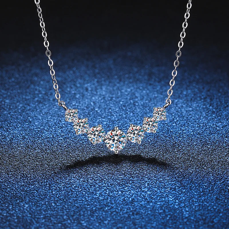 Moissanite Pendant Necklace