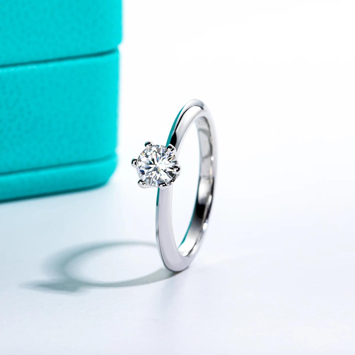 Moissanite Engagement Ring