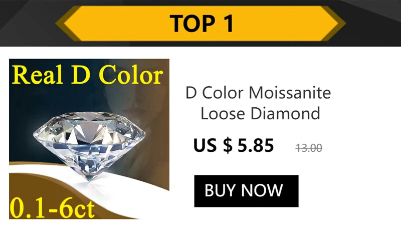 Moissanite Screw-Back Stud Earrings