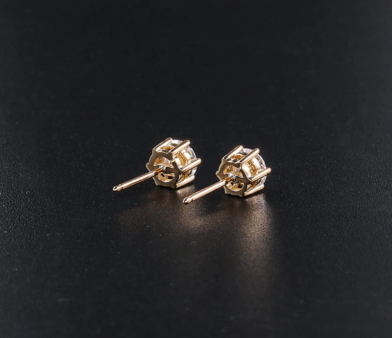 Moissanite Stud Earrings