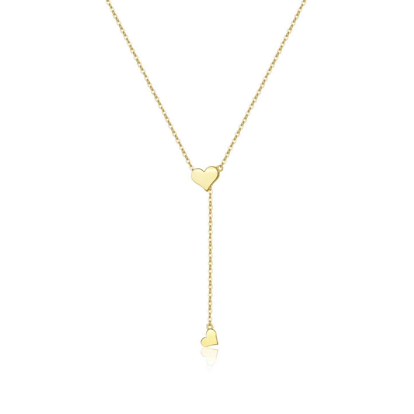Adjustable Heart Pendant Necklace