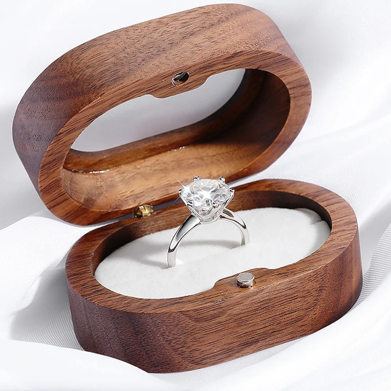 Moissanite Solitaire Ring