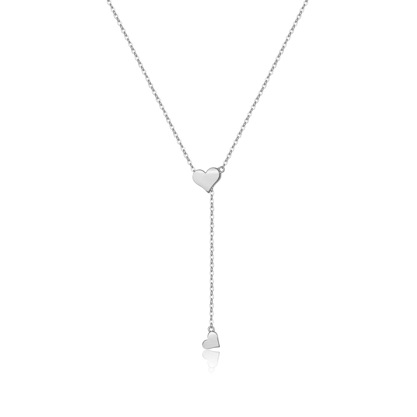 Adjustable Heart Pendant Necklace