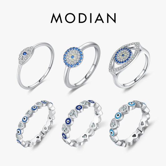 Blue CZ Statement Ring