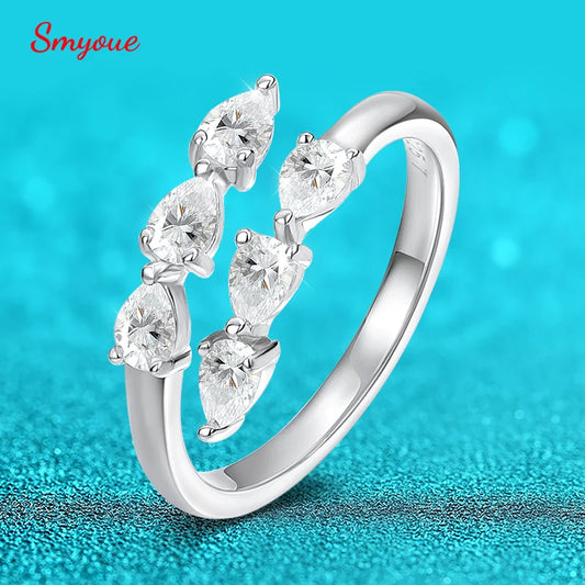 Crown Moissanite Ring