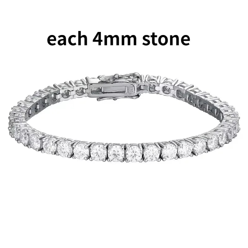 Moissanite Tennis Bracelet