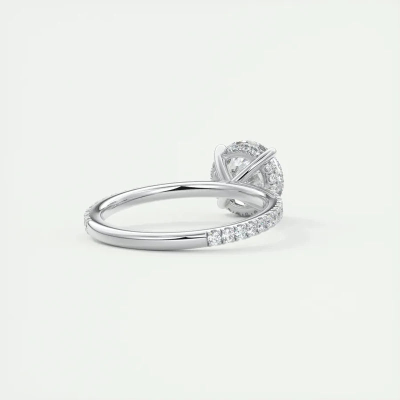 Classic Moissanite Promise Ring