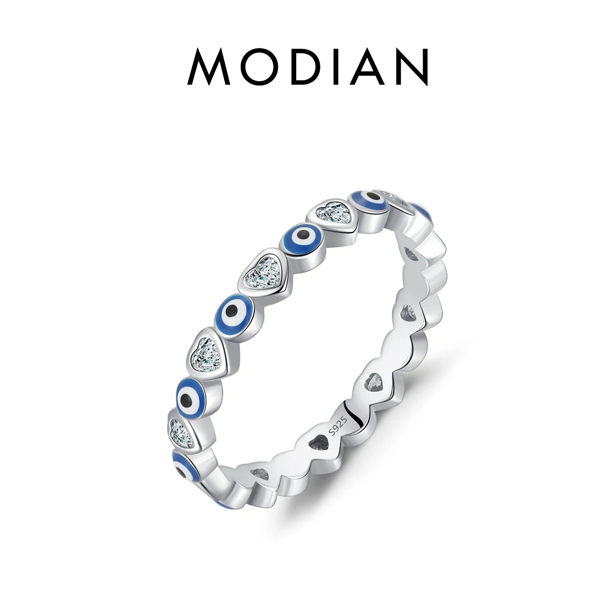 Blue CZ Statement Ring