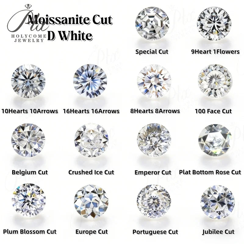 Loose Moissanite Beads for Jewelry Making