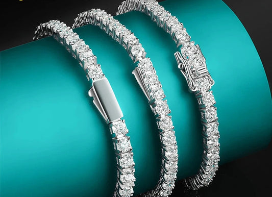 Moissanite Tennis Bracelet