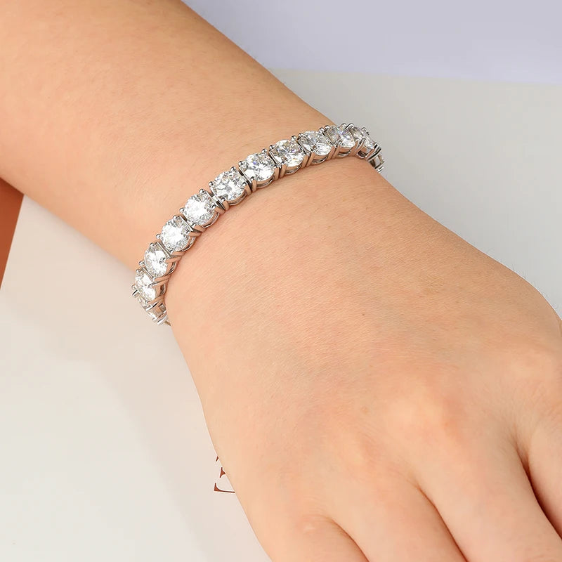 Moissanite Tennis Bracelet