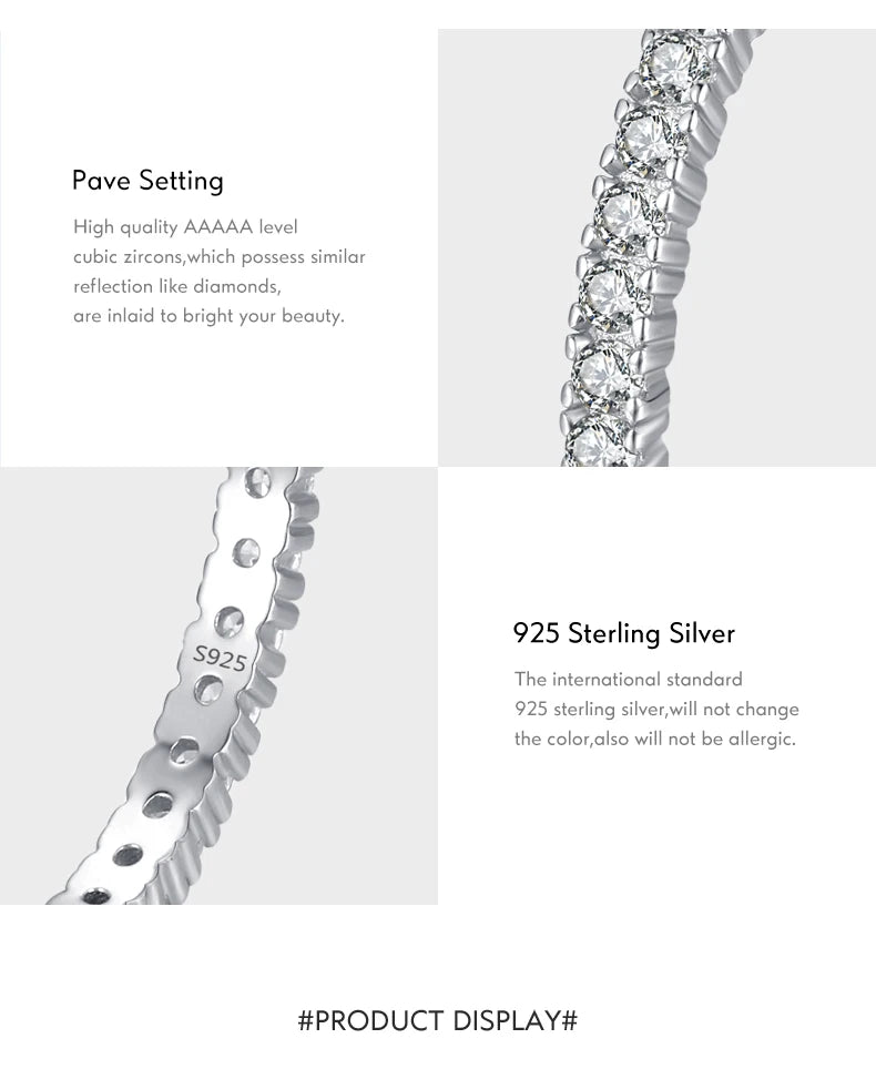 Zircon Wedding Band Ring