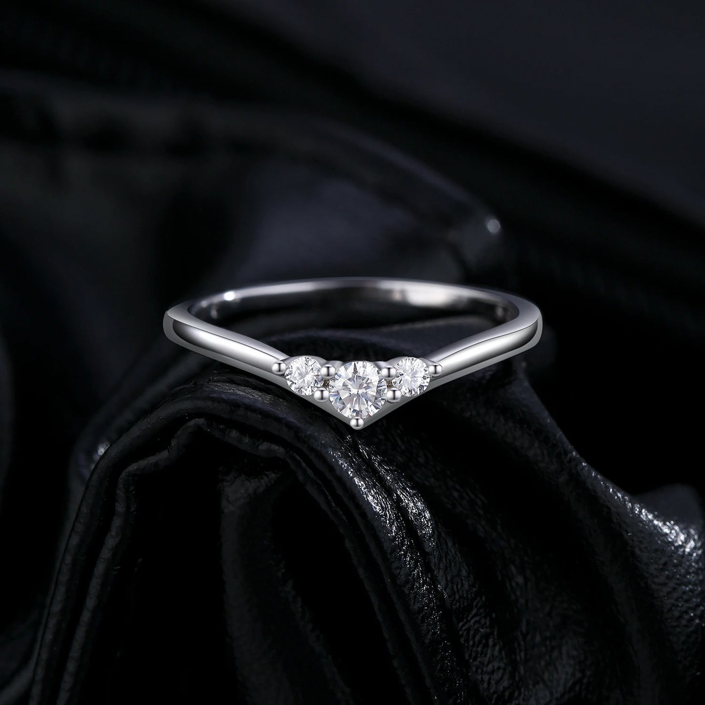 Simple Eternity Moissanite Ring
