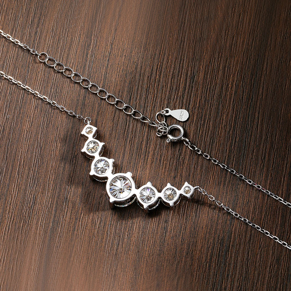 Moissanite Pendant Necklace