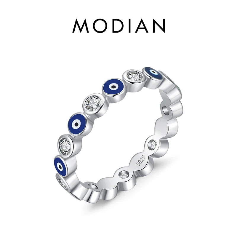 Blue CZ Statement Ring