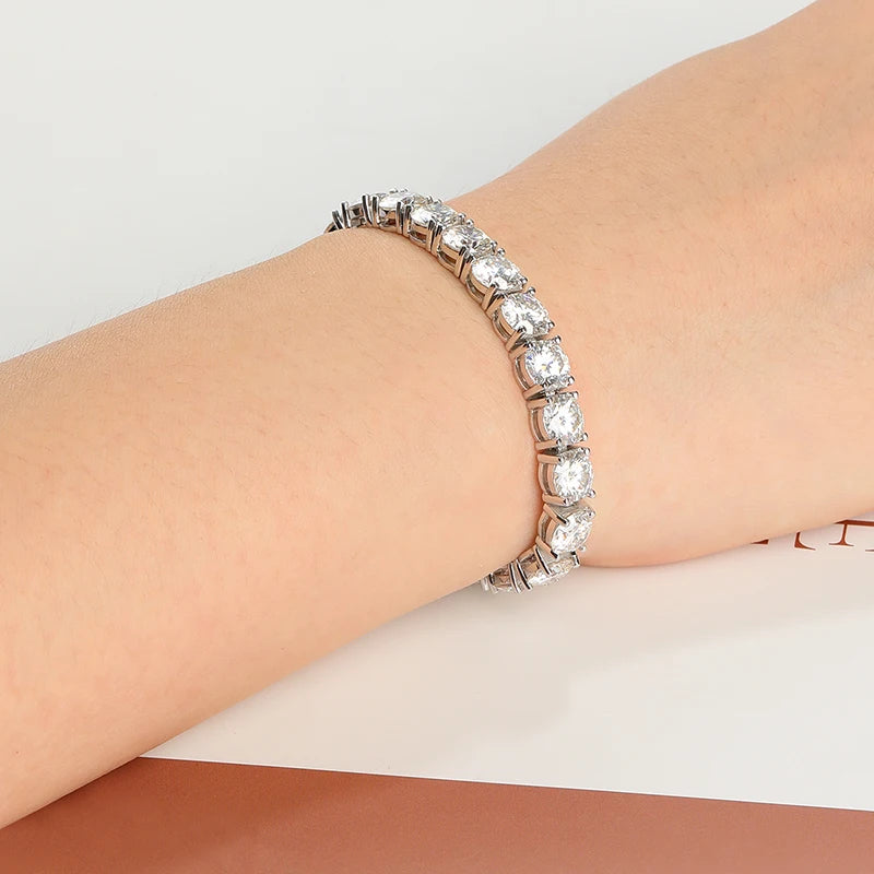 Moissanite Tennis Bracelet