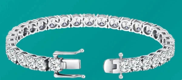 Moissanite Diamond Tennis Bracelet