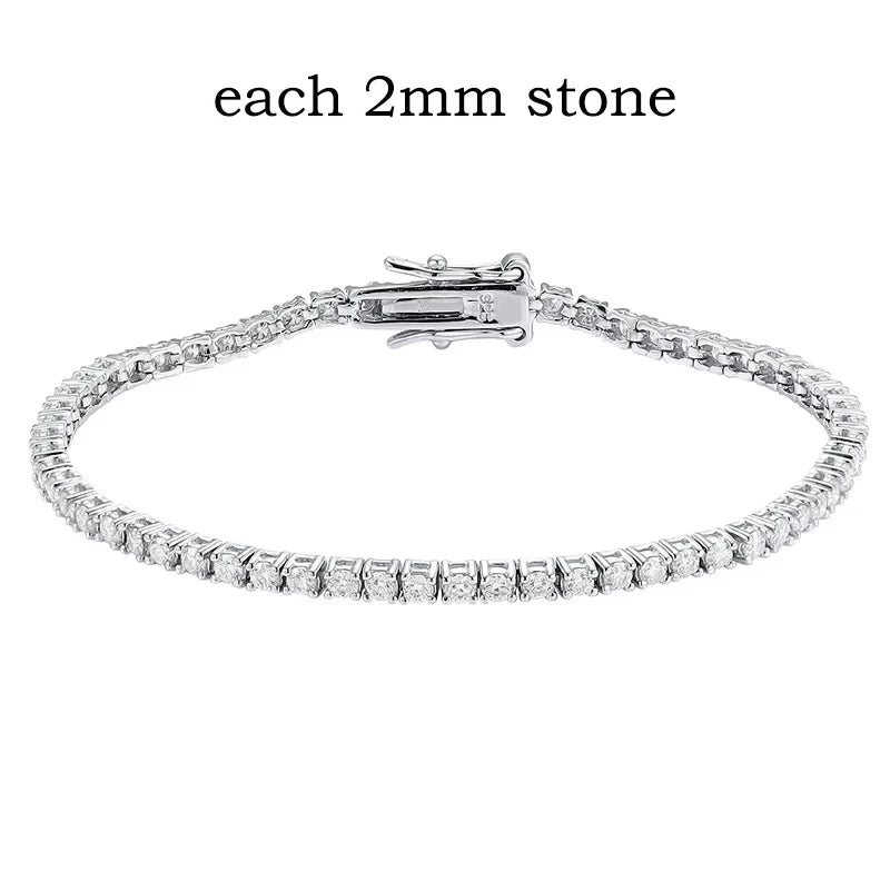 Moissanite Tennis Bracelet