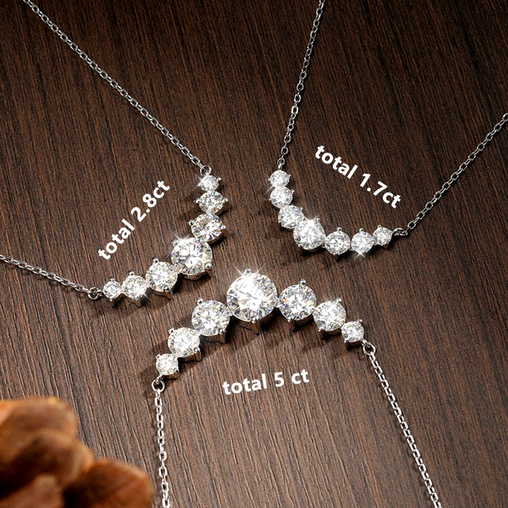 Moissanite Pendant Necklace
