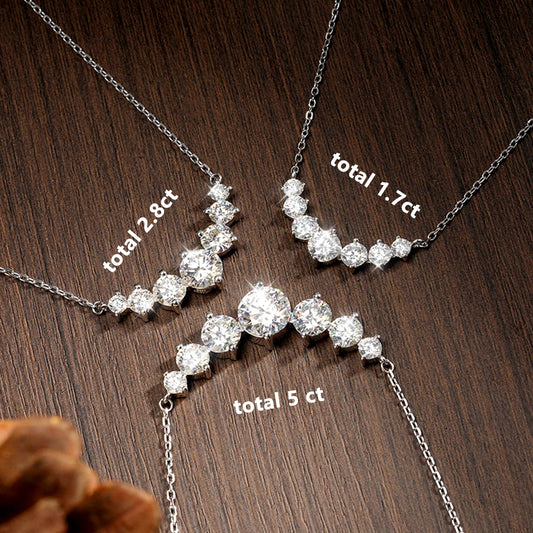 Moissanite Pendant Necklace