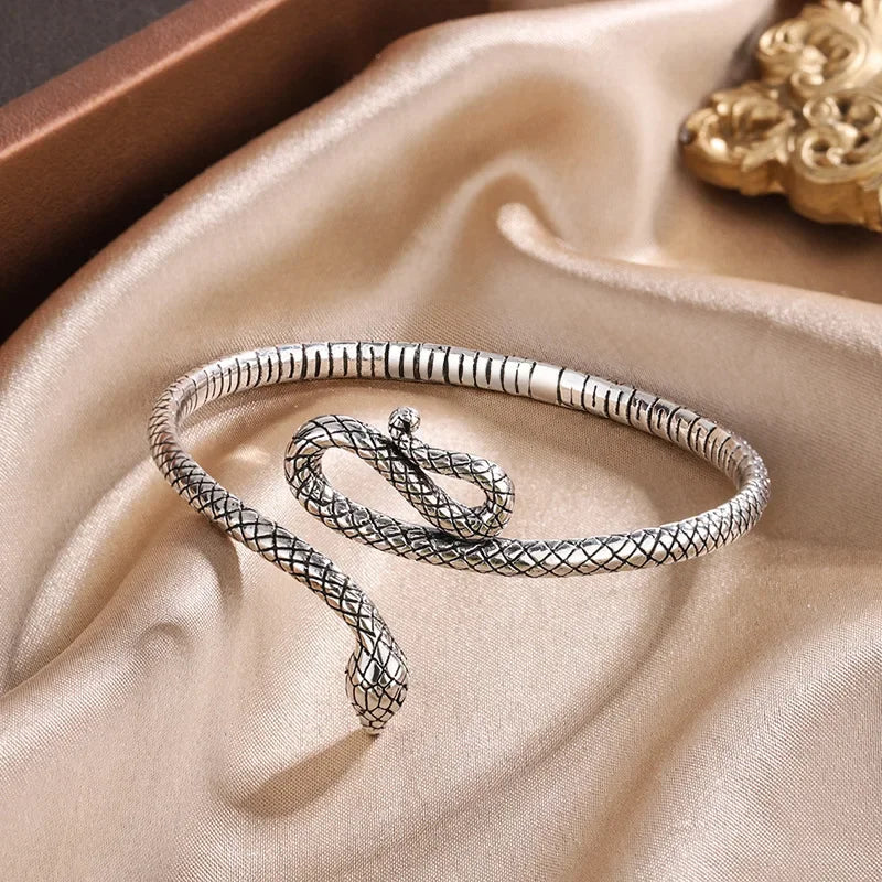 Snake Shape Bangle Bracelet