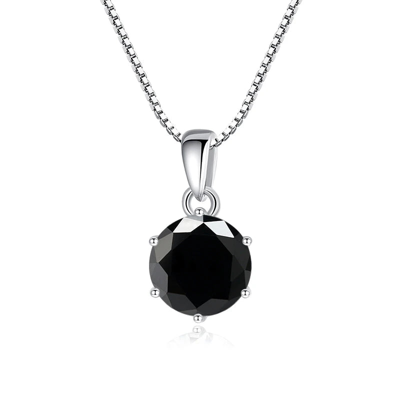 Moissanite Pendant Necklace, 1CT