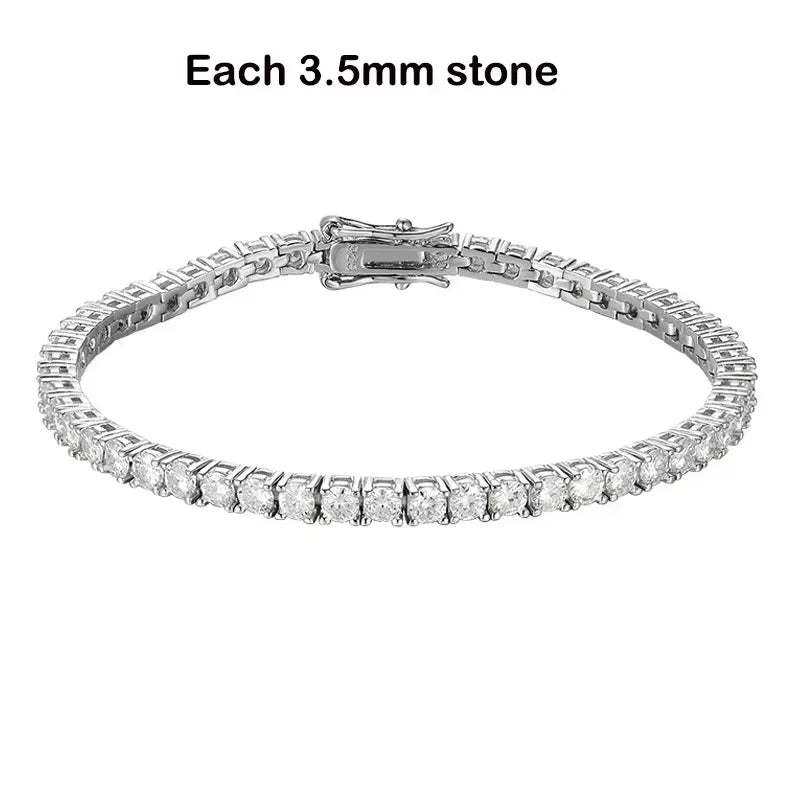 Moissanite Tennis Bracelet