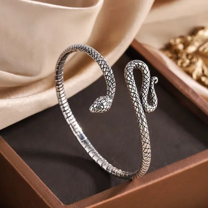 Snake Shape Bangle Bracelet