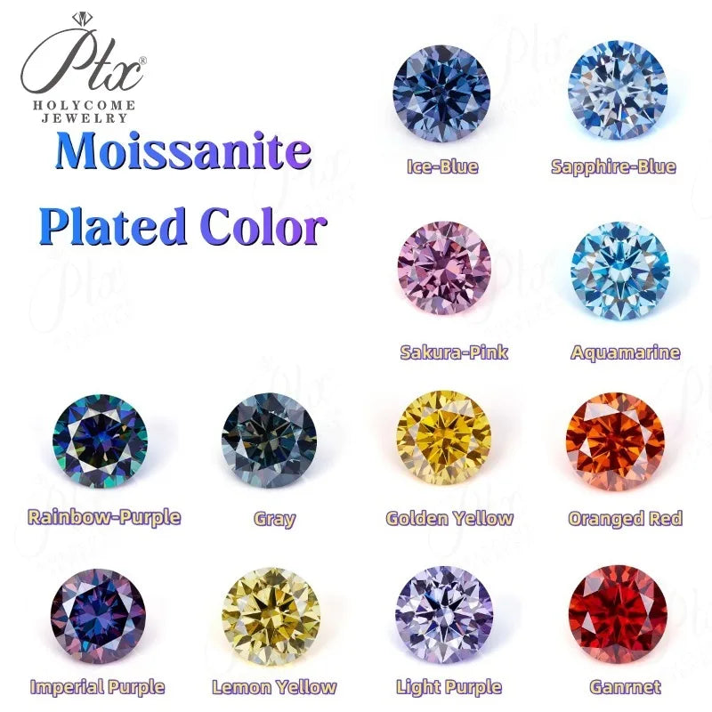 Loose Moissanite Beads for Jewelry Making