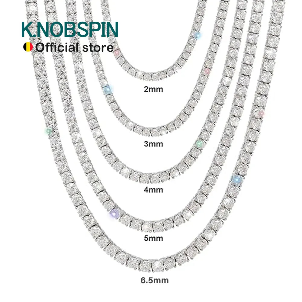 Moissanite Tennis Necklace