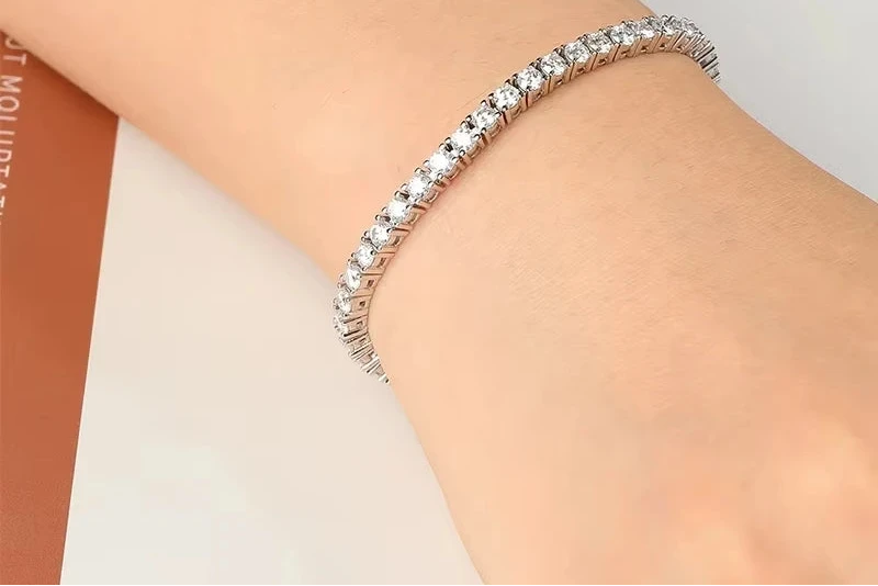 Moissanite Tennis Bracelet
