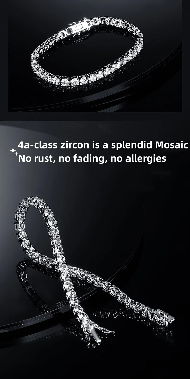 Zircon Tennis Bracelet