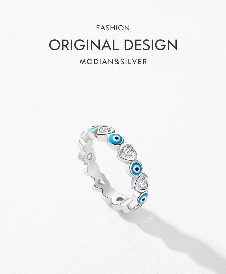 Blue CZ Statement Ring