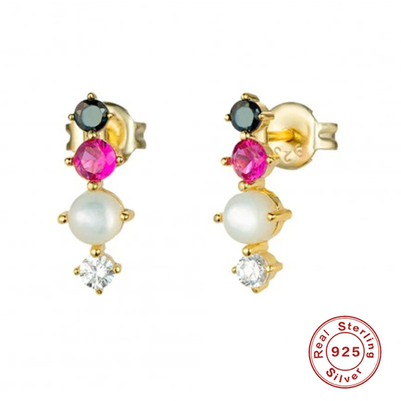 Pearl Hoop Earrings