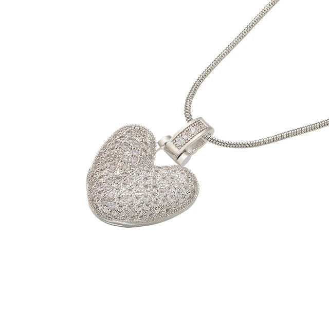 1.25x500mm Fat and lovely crystal brass silver color  letter necklace for women friends birthday gift model: VL34