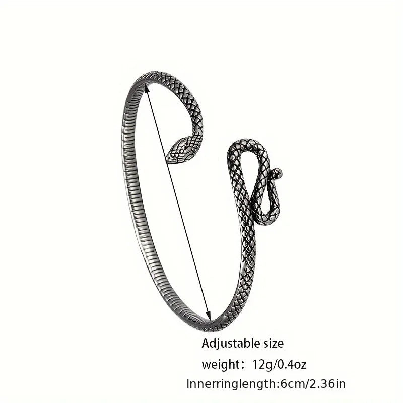 Snake Shape Bangle Bracelet
