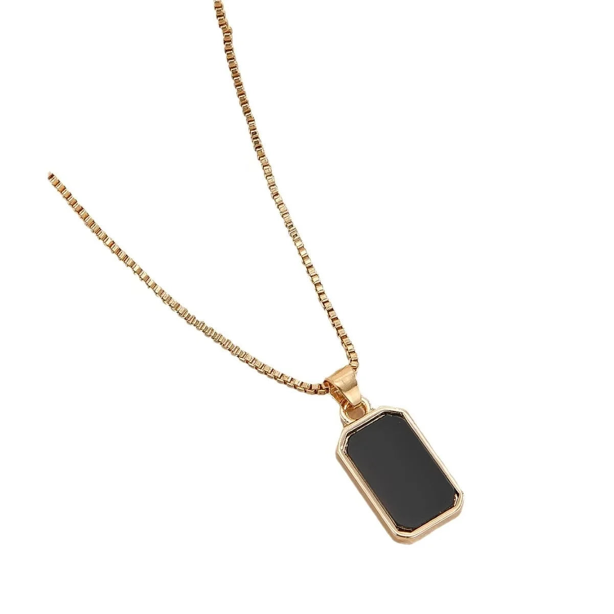 1PCS Fashionable And Simple Rectangular Shape. Bachelor's Hat Sunflower Smiling Face Women's Necklace Pendant. Exquisite Aifts F