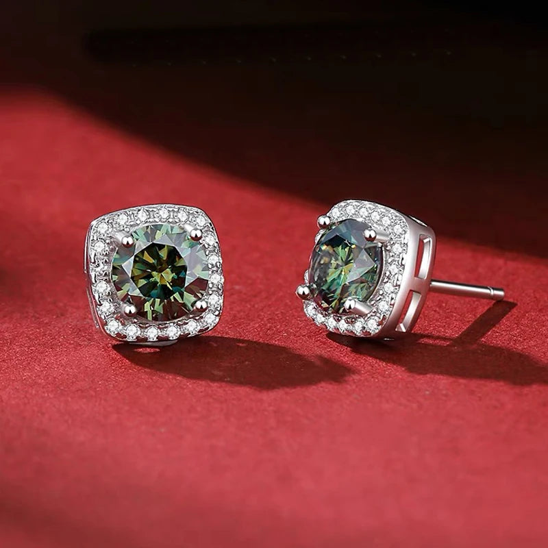 Moissanite Stud Earrings