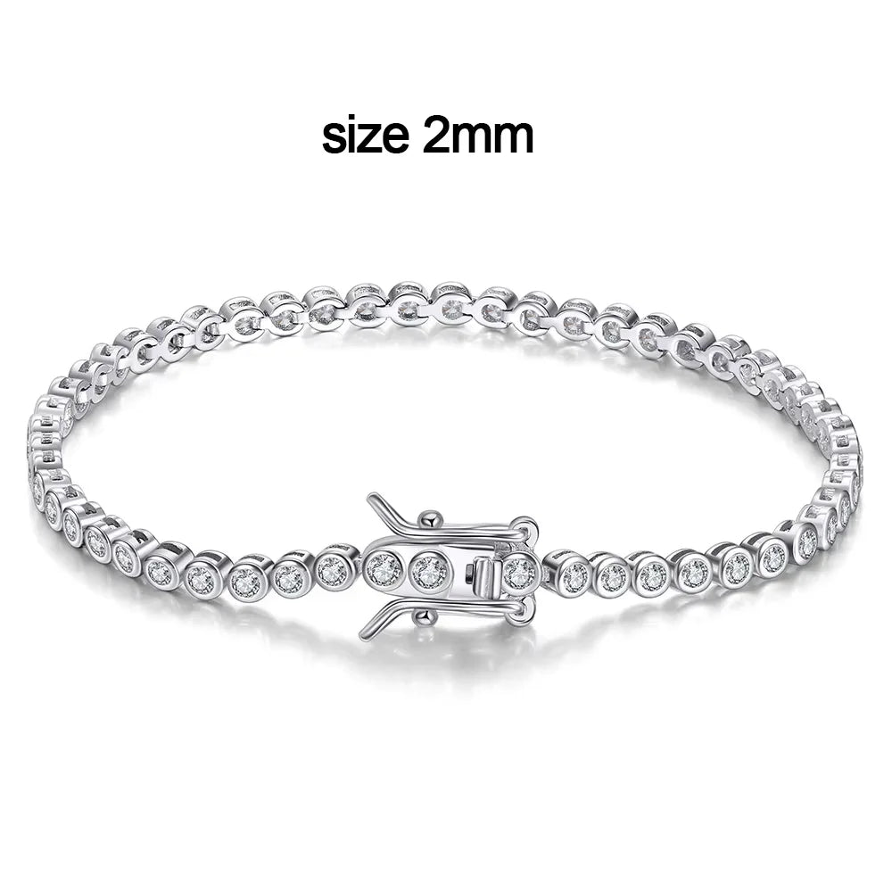 Moissanite Tennis Bracelet