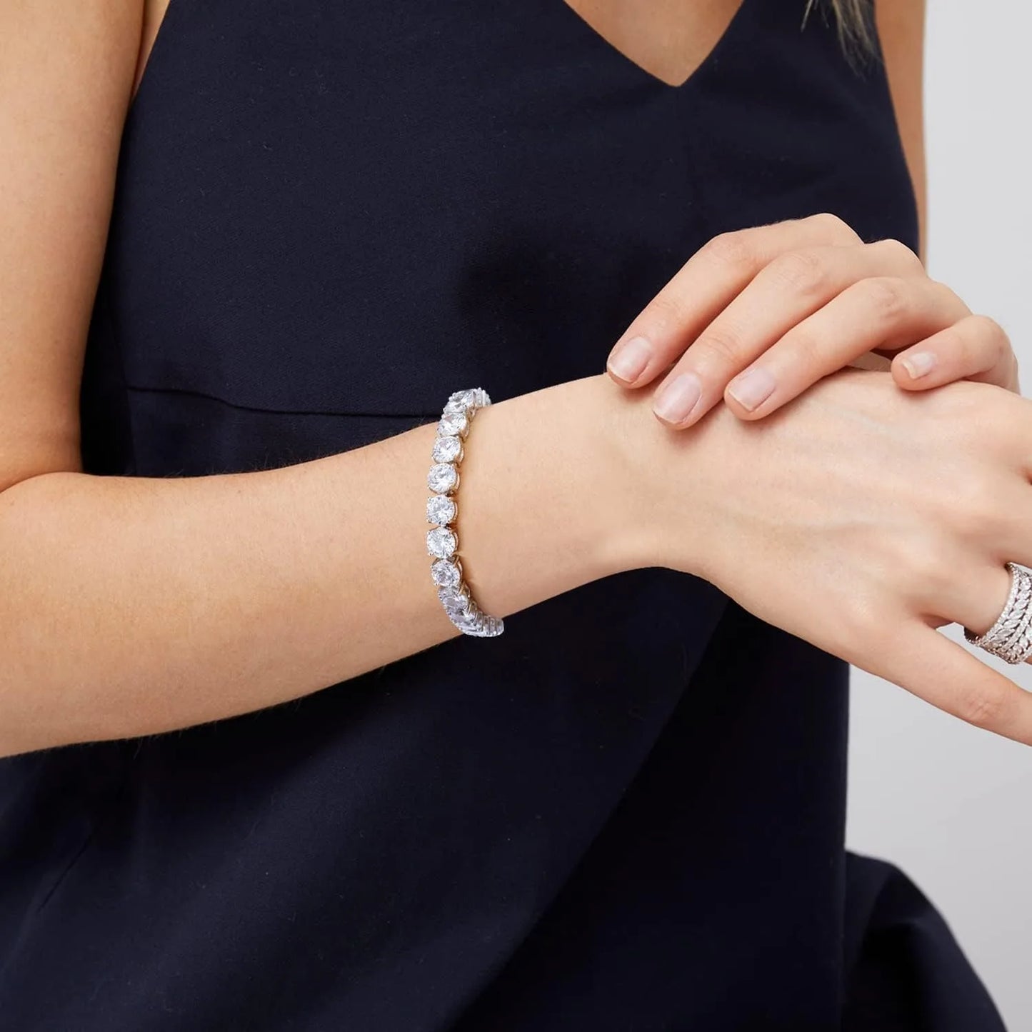 Moissanite Diamond Tennis Bracelet