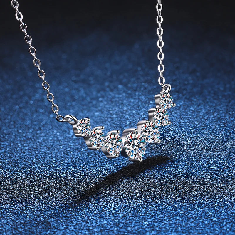 Moissanite Pendant Necklace