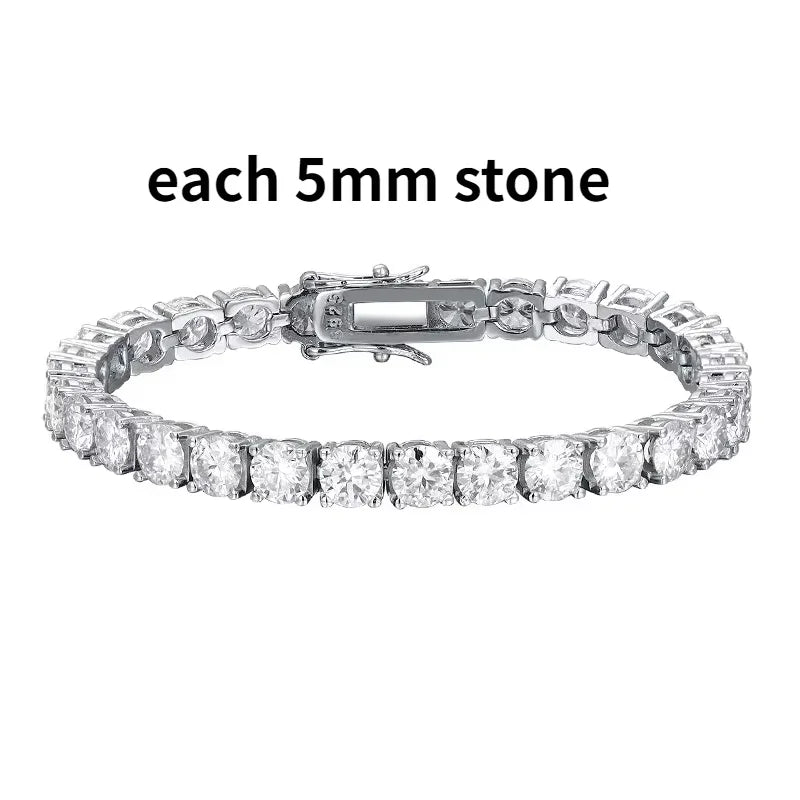 Moissanite Tennis Bracelet