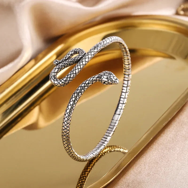 Snake Shape Bangle Bracelet