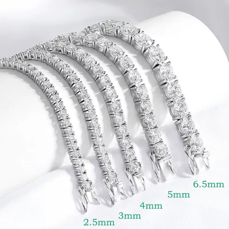 Moissanite Tennis Bracelet