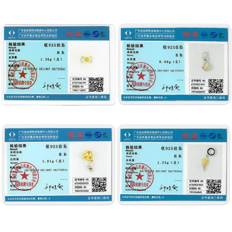 Original 925 Sterling Silver Gold Series DIY Charms Beads Inlaid Zirconium Sun Leopard Pendants Fit Bracelet DIY Jewelry Making